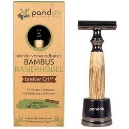 Pandoo Barberskraber Med Kraftigt Bambus Skaft