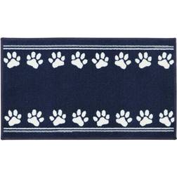 JVL Machine Washable Pet Mat 40 Parade Paws