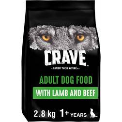 Crave Adult Dog Food with Lamb & Beef 2.8kg