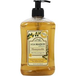 A la Maison de Provence Liquid Soap For Hand & Body Honeysuckle 500ml