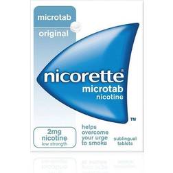 Nicorette Microtab Original 2Mg Nicotine 100 Sublingual