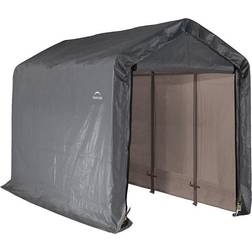 ShelterLogic 70413 Shed-in-a-Box 6x12x8 ft. Peak Style (Building Area )