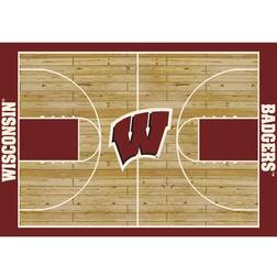 Imperial Wisconsin Badgers Courtside Rug