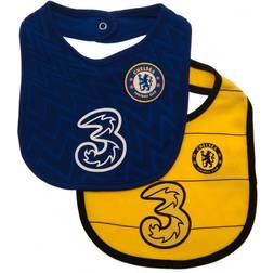 Chelsea FC Baby Bibs (Pack of 2)