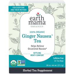 Earth Mama Organic Ginger Nausea Tea 16