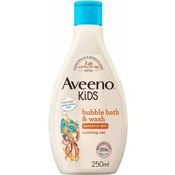 Aveeno Kids Bubble Bath & Wash 250ml