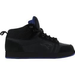 Kangaroo (6.5 UK, Black/Black/Royal) Skye Youths/Boys Low-Top Trainers