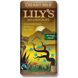 Lily's Creamy Milk Chocolate Bar with Stevia 3