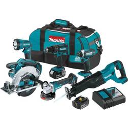 Makita XT610 LXT 6 Pieces Combo Kit (2x3.0Ah)