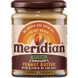 Meridian Foods Organic Smooth Peanut Butter with Salt 280g