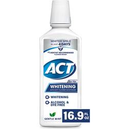 ACT Anticavity + Whitening Rinse, 16.9 Ounce