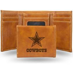 NFL Rico Industries Laser Engraved Trifold Wallet, Dallas Cowboys