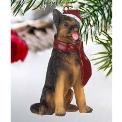 Design Toscano German Shepherd Holiday Dog Tree Figurine