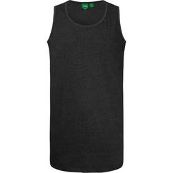 Duke Mens Fabio-2 Muscle Vest (Charcoal)