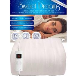 Sweet Dreams Pure Comfort Non-Woven Blankets White