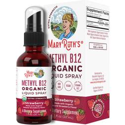 MaryRuth Organics Vitamin B 12 Spray USDA Liquid B12