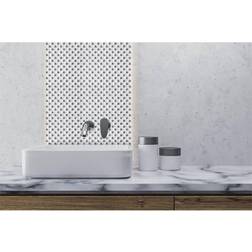 House of Mosaics Jewel Wall - White