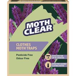 Clear Clothes Moth Traps Pack of 2 Wardrobe