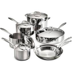 Tramontina Gourmet Tri-Ply Cookware Set with lid 12 Parts