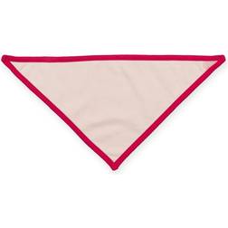 Larkwood Unisex Baby Reversible Cotton Bandana Bib (One Size) (Fuchsia/ Pale Pink)