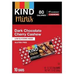 KIND Minis Dark Chocolate Cherry Cashew -- 10 Bars