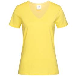 Stedman Womens/Ladies Classic V Neck Tee (Yellow)