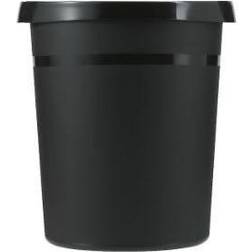 HAN GRIP 18190-13 Waste paper basket 18 Polypropylene Black