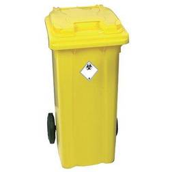 VFM Clinical Waste 2 Wheel Refuse Container 120