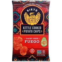 Siete Kettle Cooked Potato Chips Fuego 5.5 oz