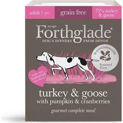 Forthglade Gourmet Turkey & Goose with Pumpkin & Cranberry Wet Dog Food