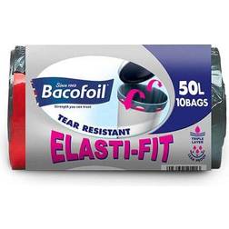 Bacofoil 10 50L Elasti-Fit Kitchen Bin