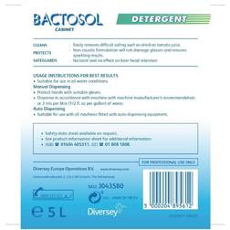 Bactosol Glasswasher Detergent Concentrate