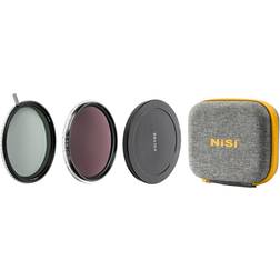 NiSi Filter Swift System VND-kit, variabelt gråfilter system (1-9 steg) 77mm