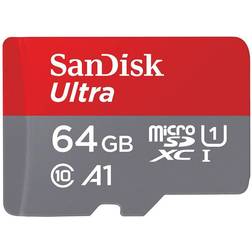 SanDisk Ultra microSDXC Class 10 UHS-I U1 A1 140MB/s 64GB +Adapter