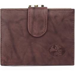 Buxton Julia Double Cardextm Wallet - Mahogany