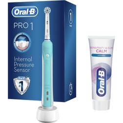 Oral-B Pro 650 Sensi Ultrathin Electric Toothbrush Turquoise