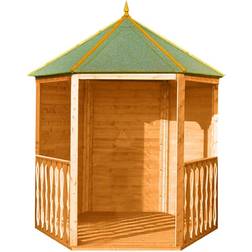 Shire Gazebo Arbour Dip Treated Garden Arch Seat Approx