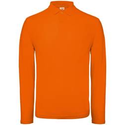 B&C ID.001 Mens Long Sleeve Polo (Ultramarine)