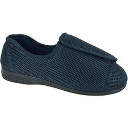 Sleepers (10 UK, Blue) Unisex Adult Terry Extra Wide Slippers