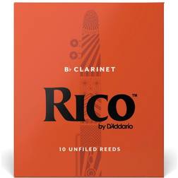 Rico Rico by Bb Clarinet Reeds Strength 2.5 10-pack