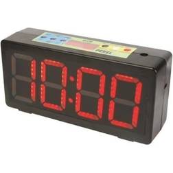 Perel Clock with Timer Black