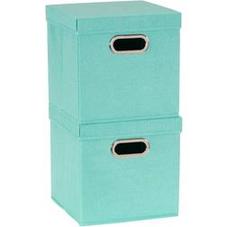 Household Essentials KD Cube Set 2pk Storage Box