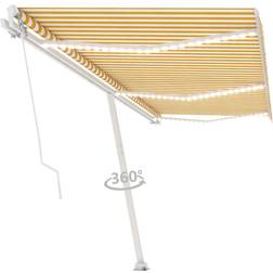 vidaXL Manual Retractable Awning with