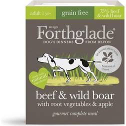 Forthglade Gourmet Beef & Wild Boar with Root Veg Apple Wet Dog Food