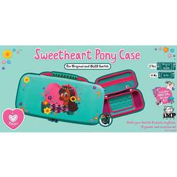 Imp Gaming Switch Sweetheart Pony Case Holds Console, And Accessories + Sticker Kit