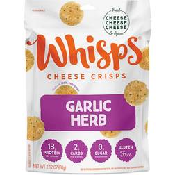 Whisps Cheese Crisps Garlic Herb 2.12 oz