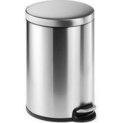 Durable Round Stainless Steel Pedal Bin 20L