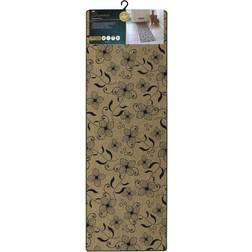 JVL Elegance Range Flowers Runner Beige