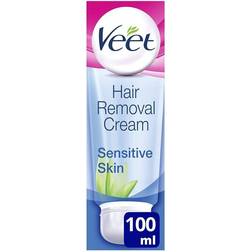 Veet Pure Hair Removal Cream Bikini & Underarms 100ml 12-pack