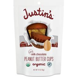 Justin's Organic Mini Peanut Butter Cups Milk Chocolate 4.7